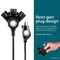 Jasco Extension Cord, 16 AWG, Indoor/Outdoor, 16/3, 3 Outlets, Black, PVC, 15 ft SPC3153ZB/37-T1 - alternate 3